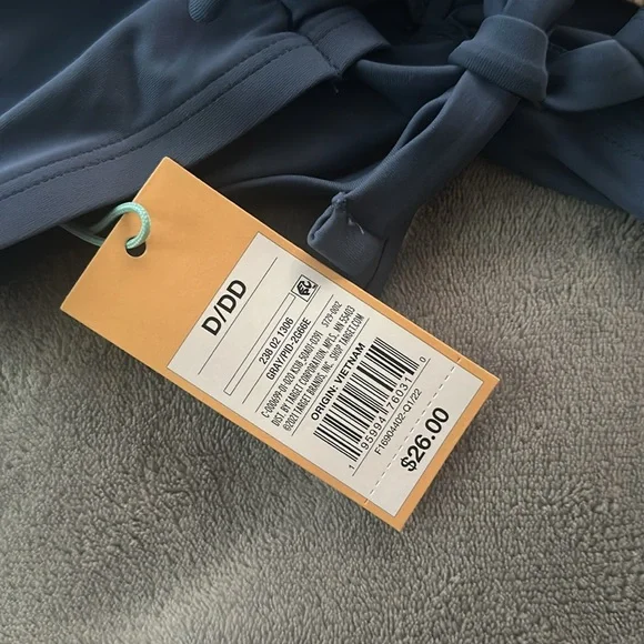 Kona Sol Blue High-Neck Swim top - Picture 6 of 6